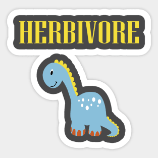 Herbivore Sticker